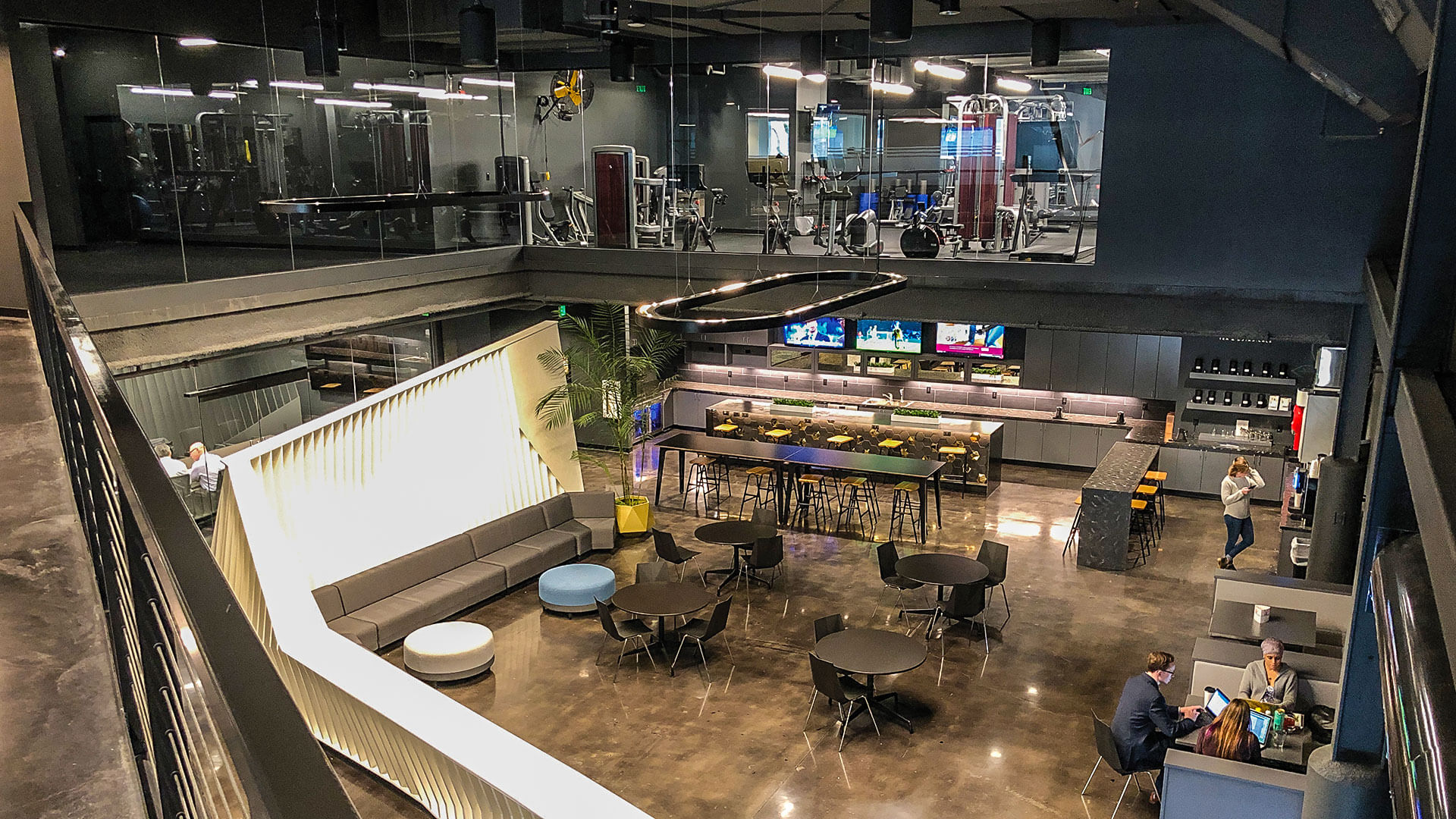 Community lounge at The 42