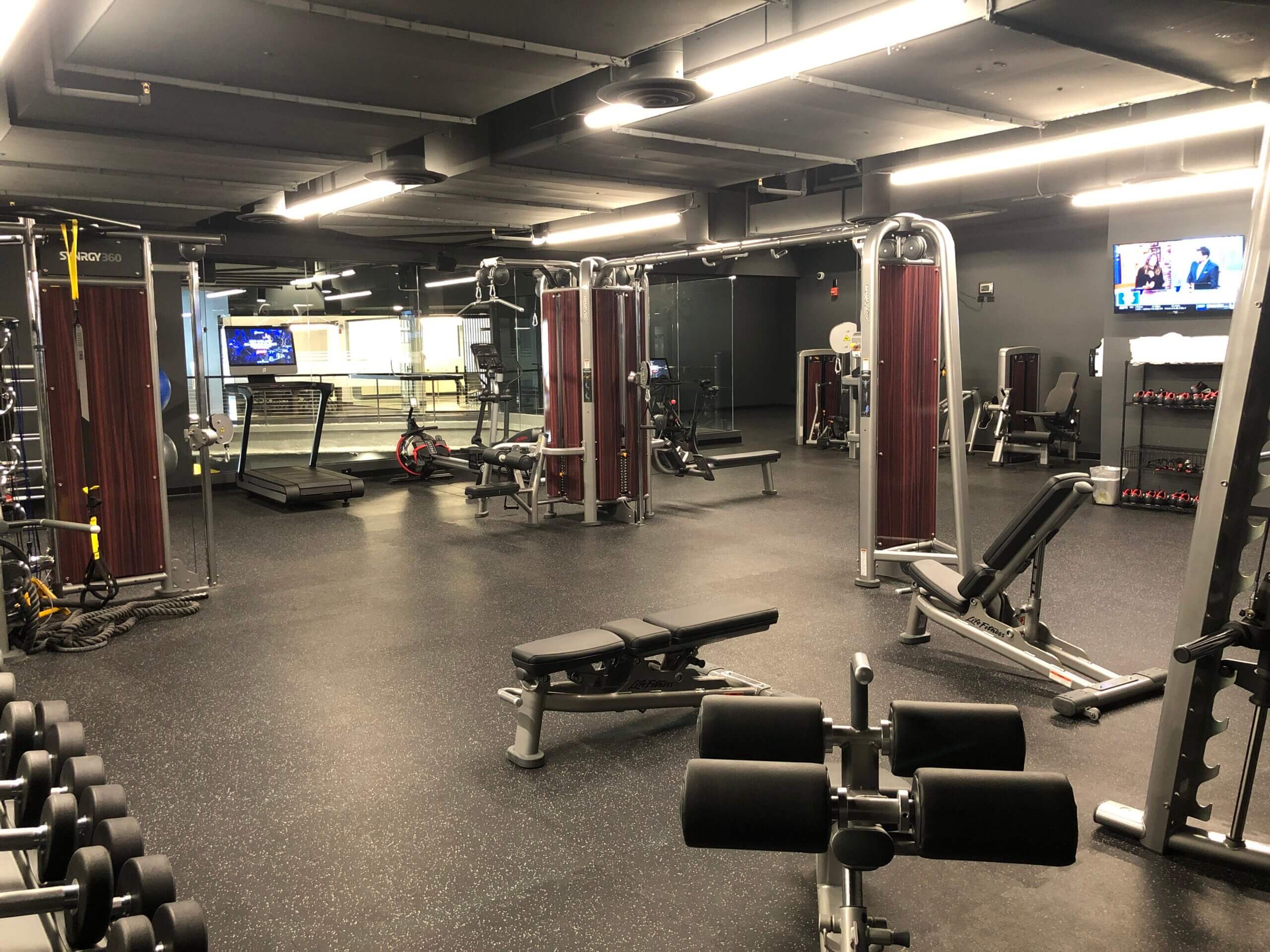 Fitness center at The 42